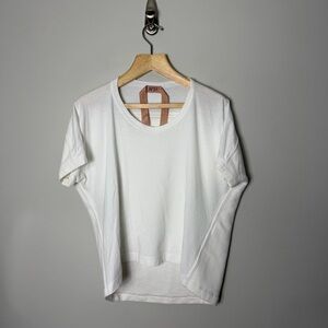 N°21 Cotton Crewneck Tee Shirt Short Sleeve Sweatshirt Top Size Small 1118
